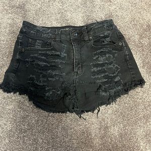 American eagle vintage high rise stretch material shorts